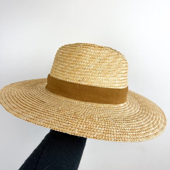 Gigi Pip 100% Straw Fedora Hat Womens Beige - One Size main image 7